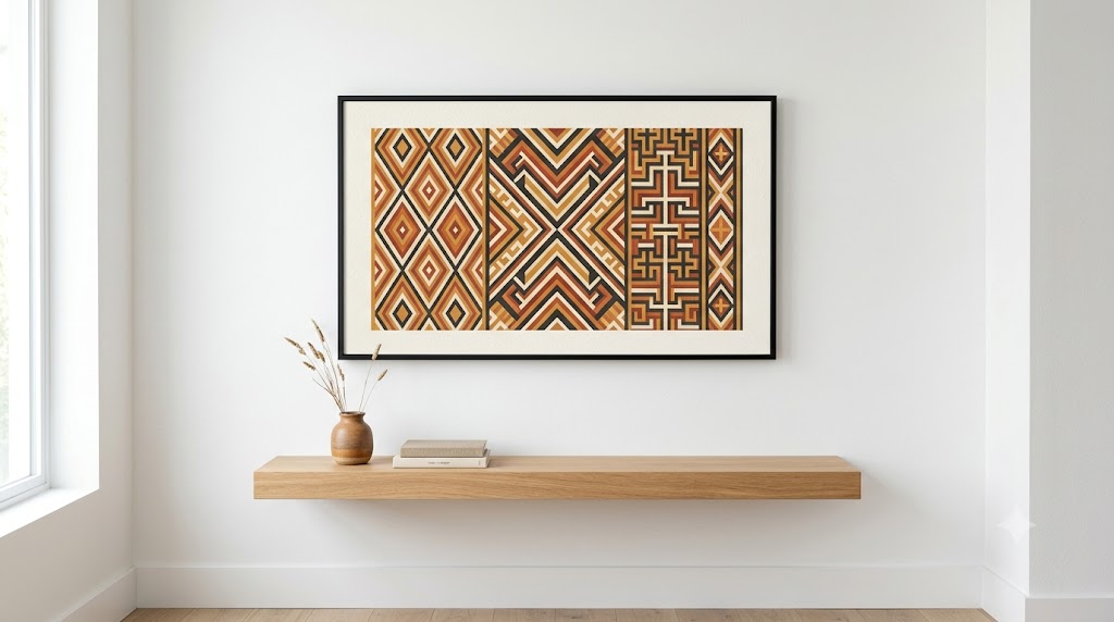 Ethiopian-Inspired Wall Art Folk Art